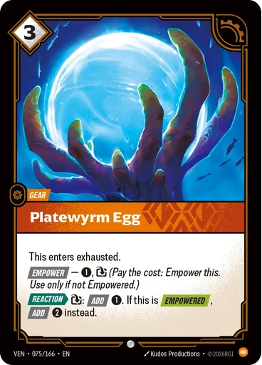 Platewyrm Egg