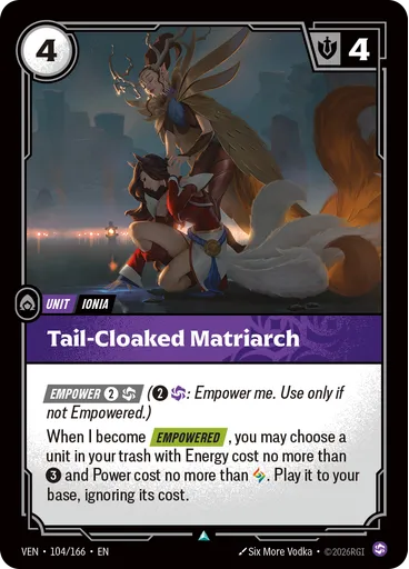 Tail-Cloaked Matriarch