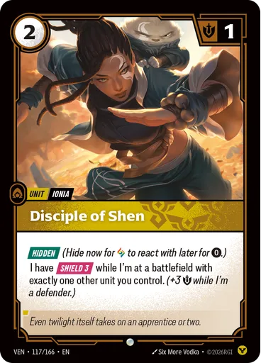 Disciple of Shen