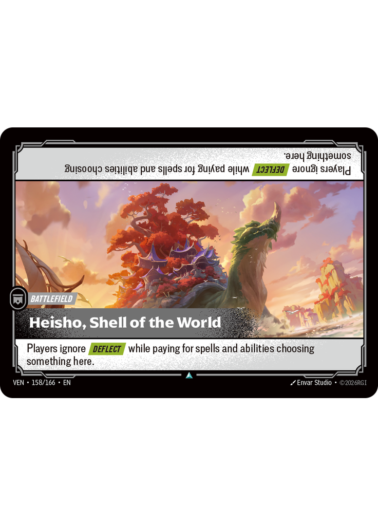 Heisho, Shell of the World