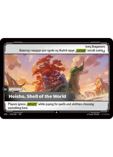 Heisho, Shell of the World