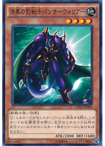 漆黒の豹戦士パンサーウォリアー