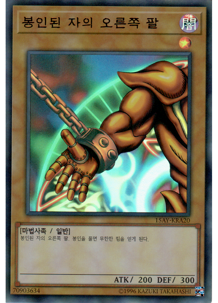 봉인된 자의 오른쪽 팔