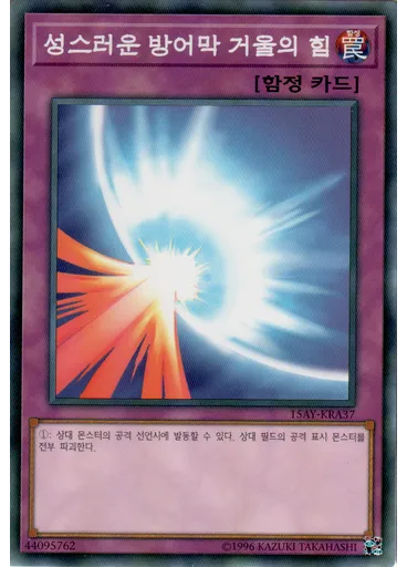 성스러운 방어막 거울의 힘