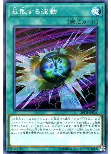拡散する波動