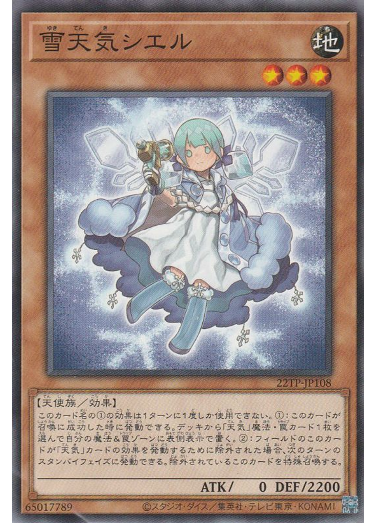 雪天気シエル