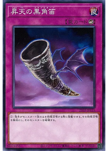 昇天の黒角笛