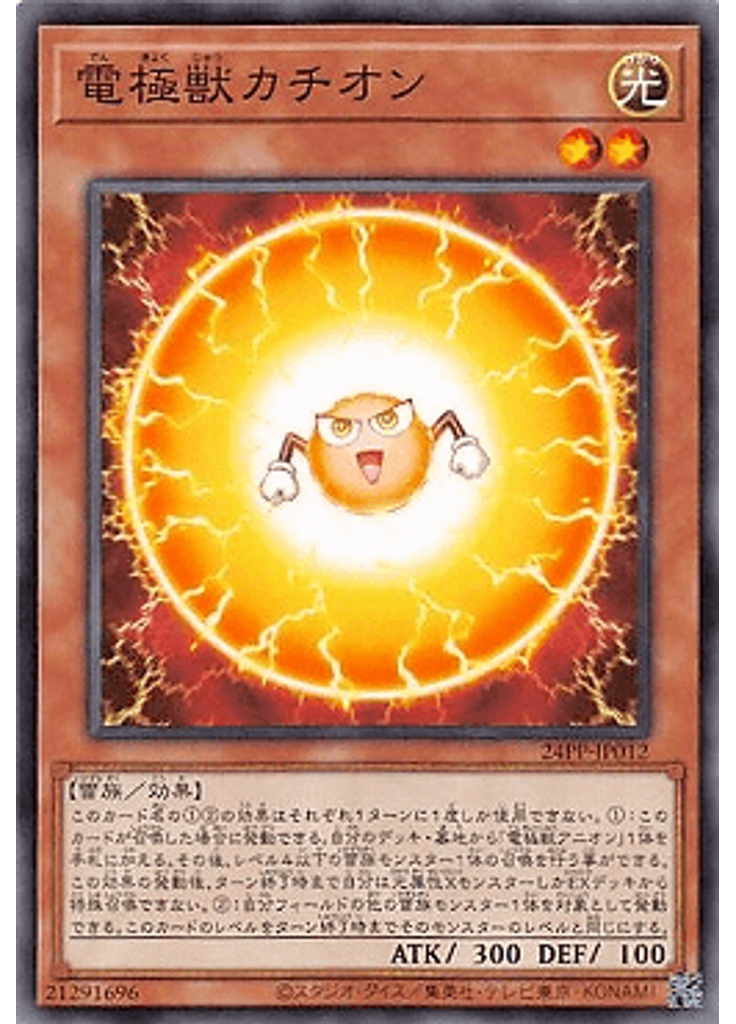電極獣カチオン