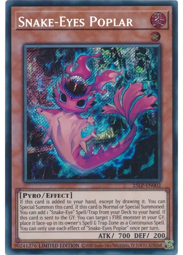 Snake-Eyes Poplar (Secret Rare Limited)