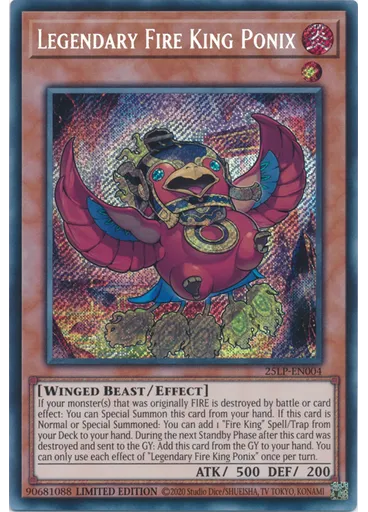 Legendary Fire King Ponix (Secret Rare Limited)