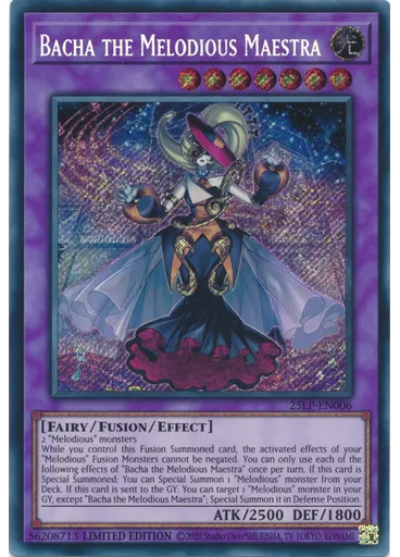 Bacha the Melodious Maestra (Secret Rare Limited)
