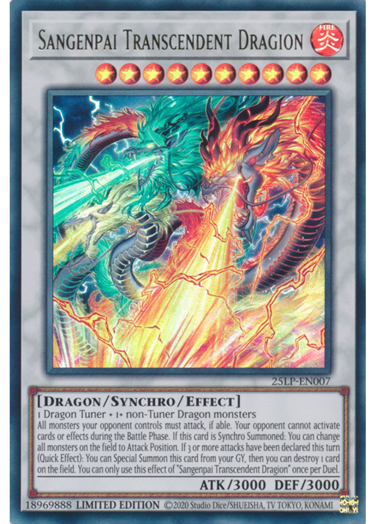 Sangenpai Transcendent Dragion