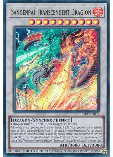 Sangenpai Transcendent Dragion