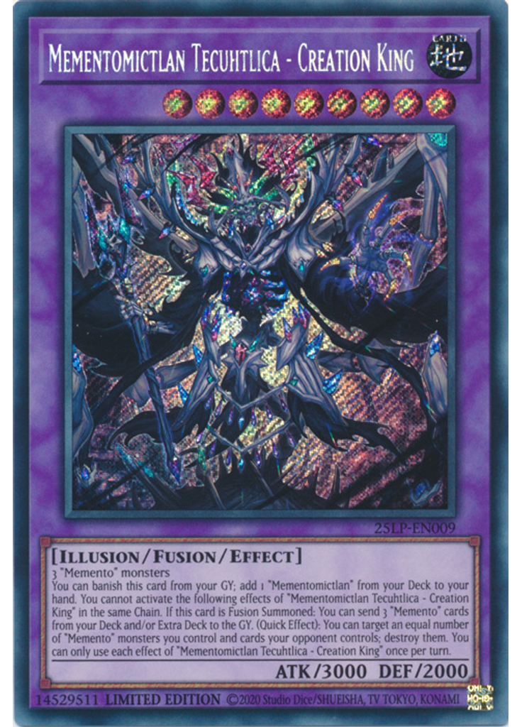 Mementomictlan Tecuhtlica - Creation King (Secret Rare Limited)