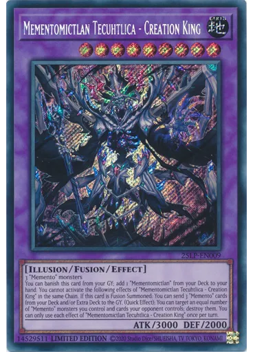 Mementomictlan Tecuhtlica - Creation King (Secret Rare Limited)