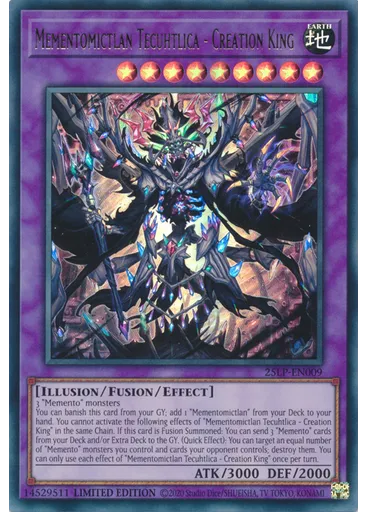 Mementomictlan Tecuhtlica - Creation King
