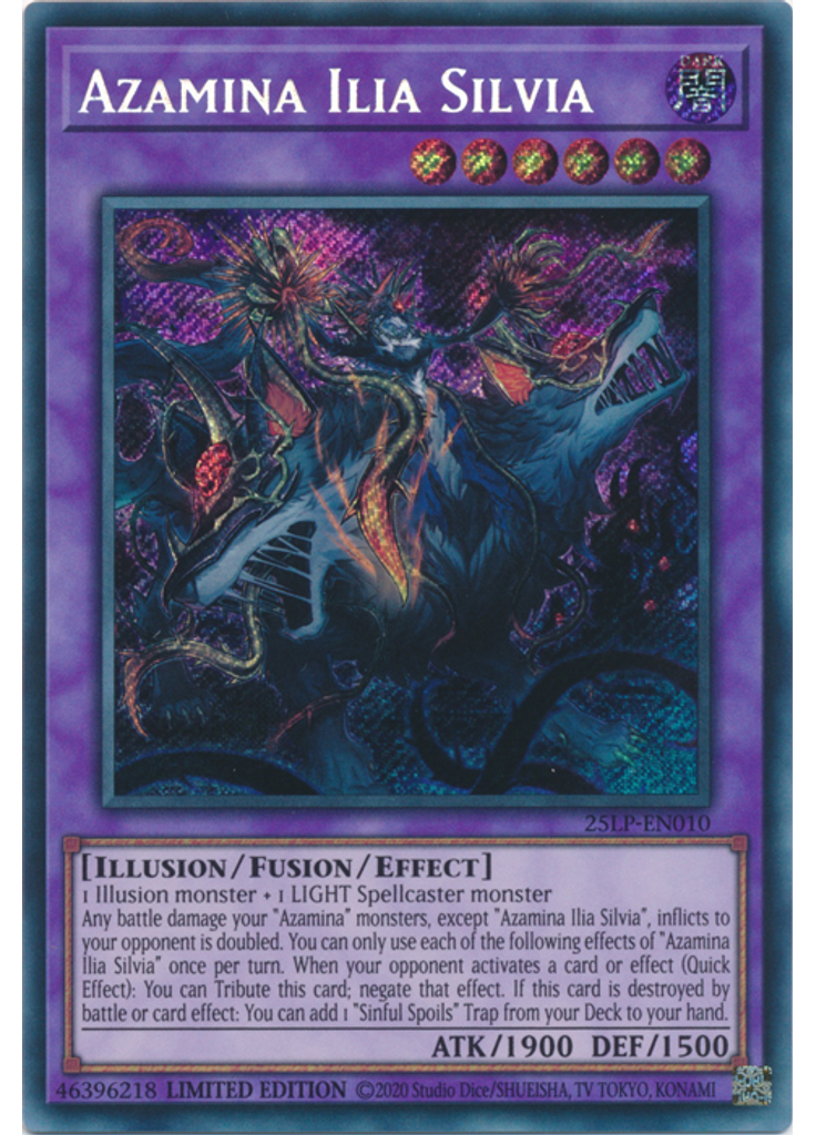 Azamina Ilia Silvia (Secret Rare Limited)
