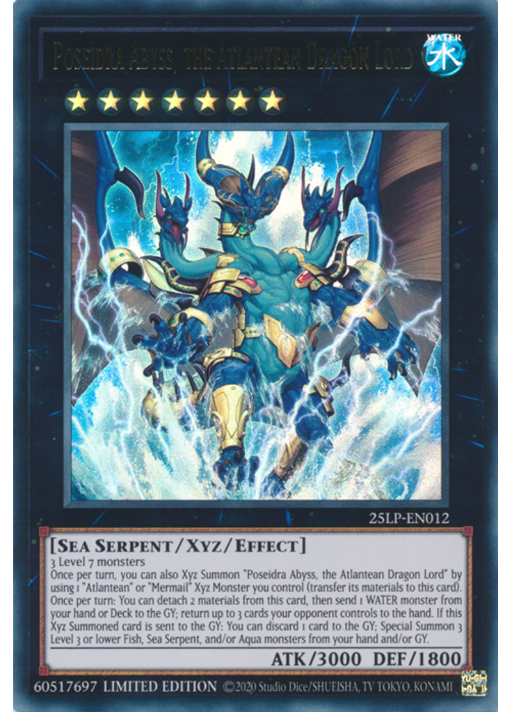 Poseidra Abyss, the Atlantean Dragon Lord