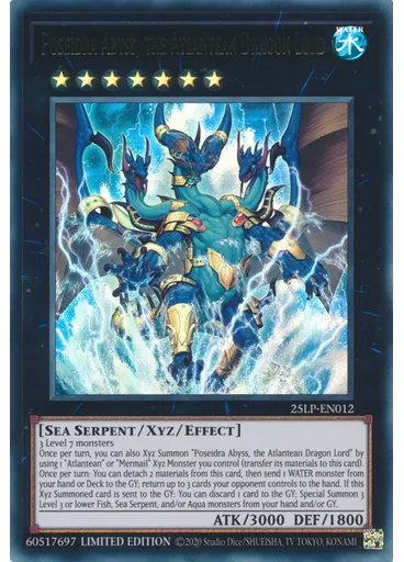Poseidra Abyss, the Atlantean Dragon Lord
