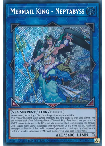 Mermail King - Neptabyss (Secret Rare Limited)
