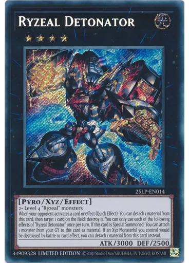 Ryzeal Detonator (Secret Rare Limited)