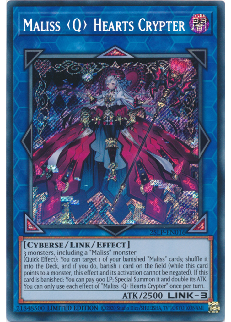Maliss  Hearts Crypter (Secret Rare Limited)