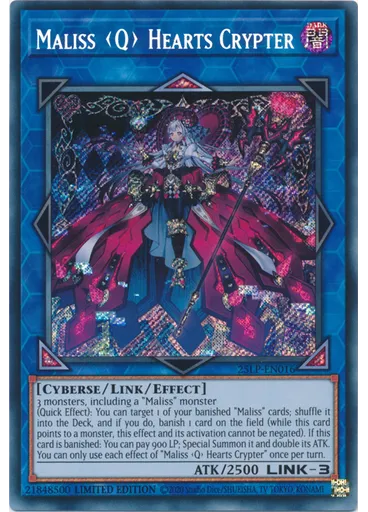 Maliss  Hearts Crypter (Secret Rare Limited)