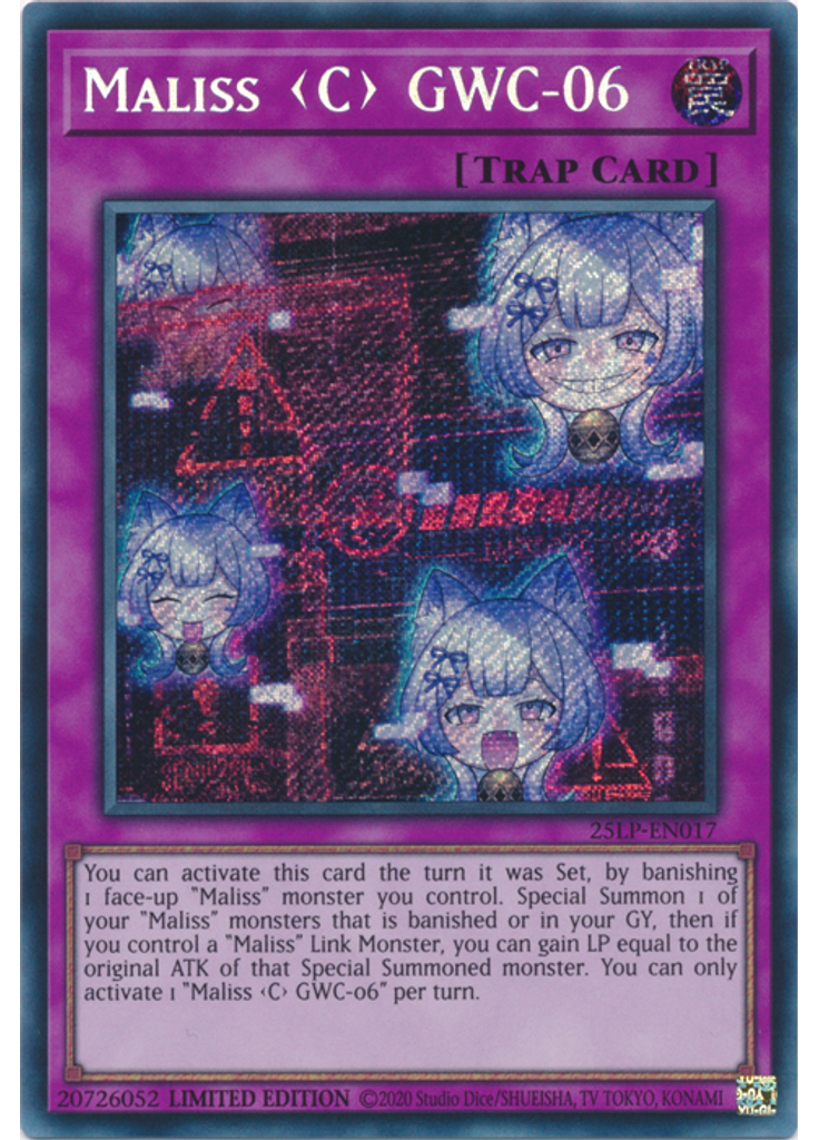 Maliss  GWC-06 (Secret Rare Limited)