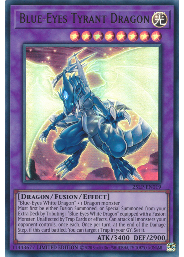 Blue-Eyes Tyrant Dragon