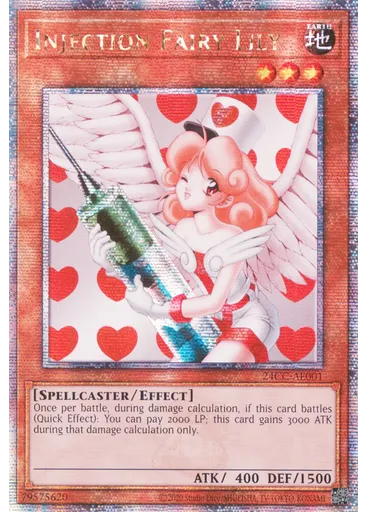 Injection Fairy Lily — Challenger Cup Prize Cards