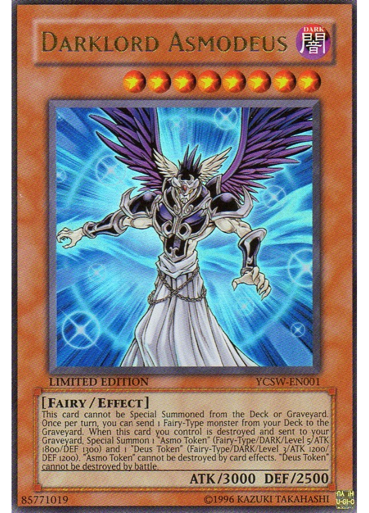 Darklord Asmodeus (Ultra Rare Limited)