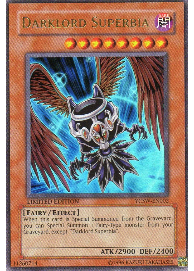 Darklord Superbia (Ultra Rare Limited)