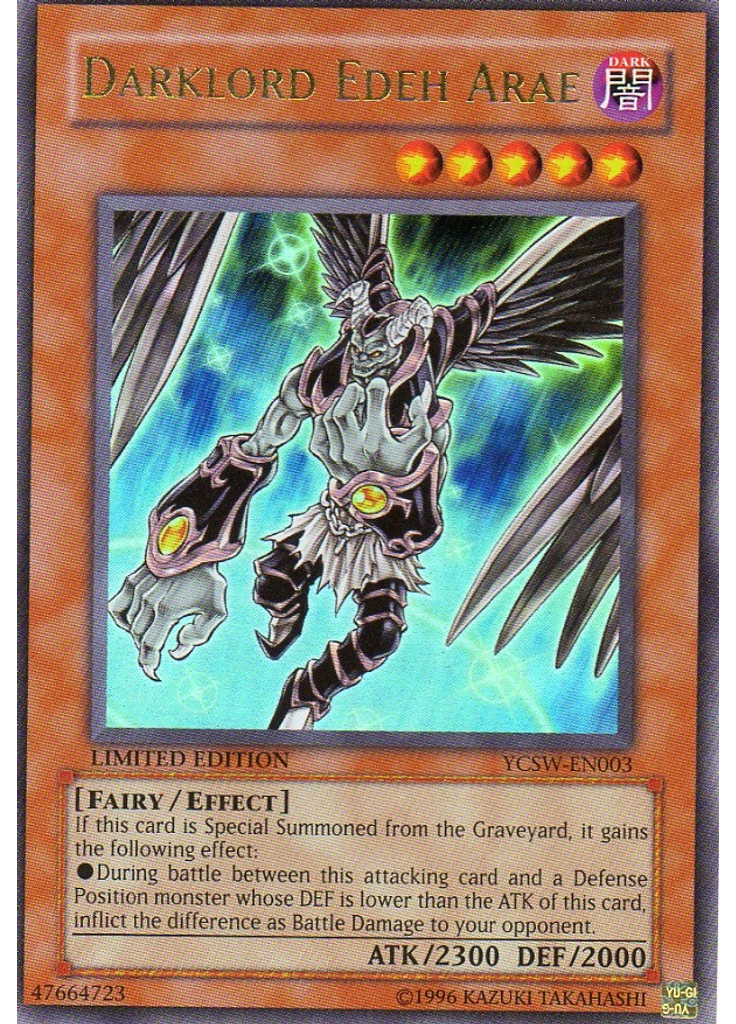 Darklord Edeh Arae (Ultra Rare Limited)