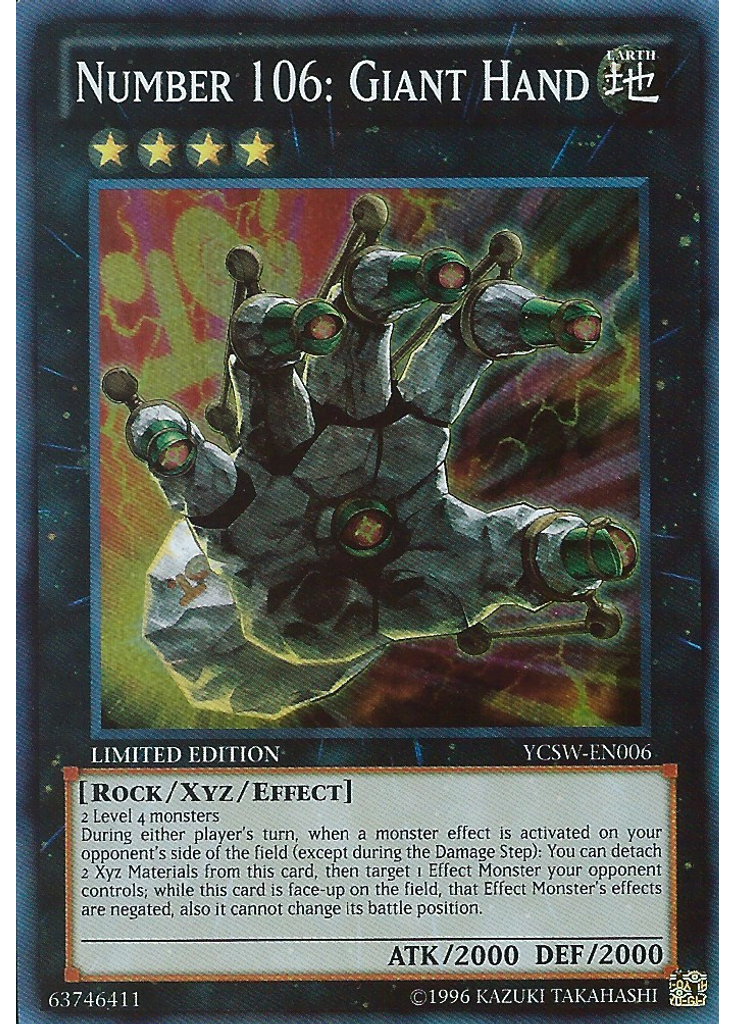 Number 106: Giant Hand
