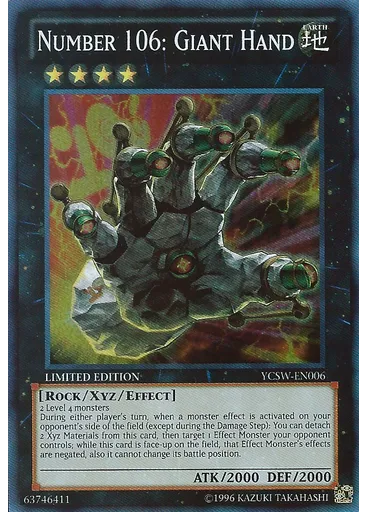 Number 106: Giant Hand