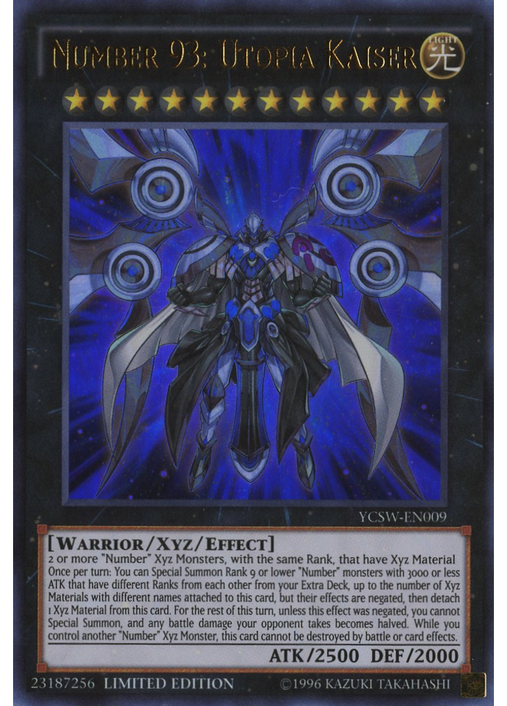 Number 93: Utopia Kaiser (Ultra Rare Limited)