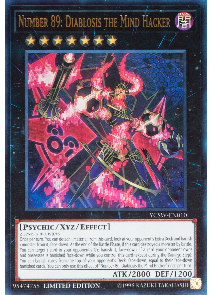 Number 89: Diablosis the Mind Hacker (Ultra Rare Limited)