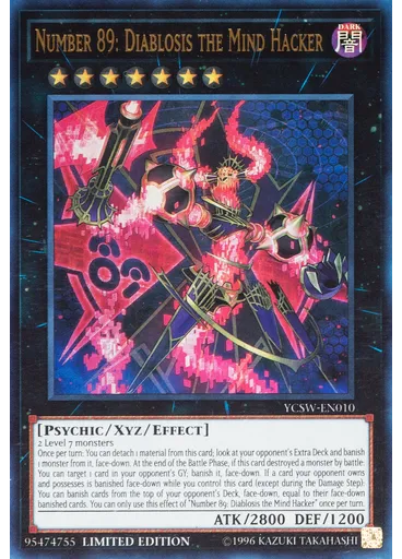 Number 89: Diablosis the Mind Hacker (Ultra Rare Limited)