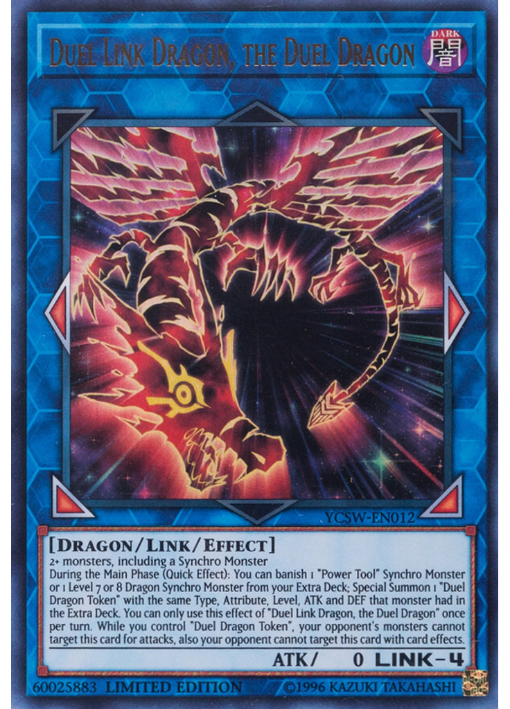 Duel Link Dragon, the Duel Dragon (Ultra Rare Limited)