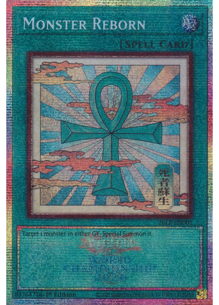 Monster Reborn (Starlight Rare 1st Edition Emblazoned)