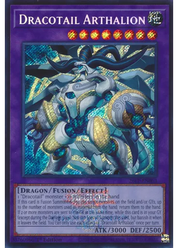 Dracotail Arthalion (Secret Rare 1st Edition Emblazoned)