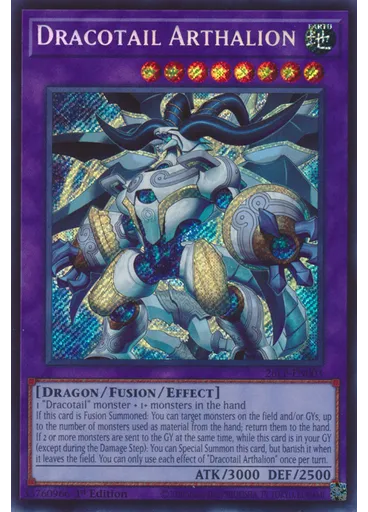 Dracotail Arthalion (Secret Rare 1st Edition)