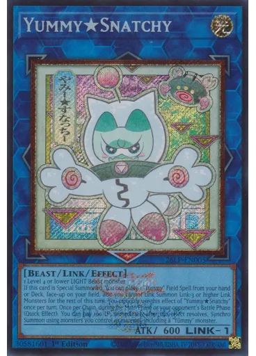 Yummy★Snatchy (Secret Rare 1st Edition Alternate Art)