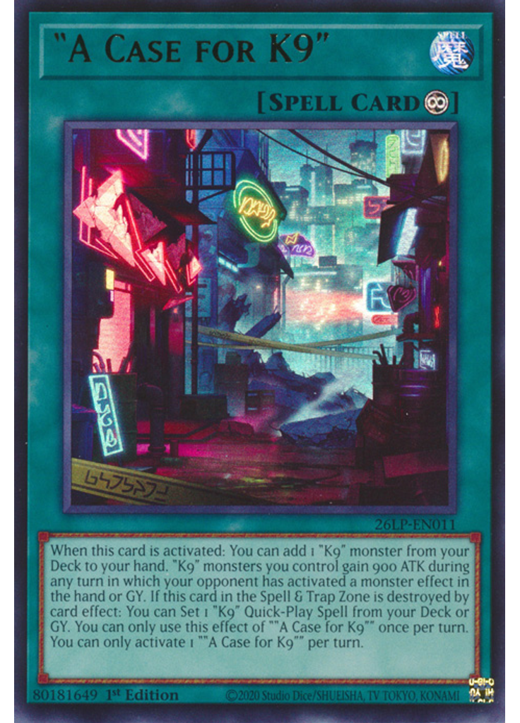 "A Case for K9"