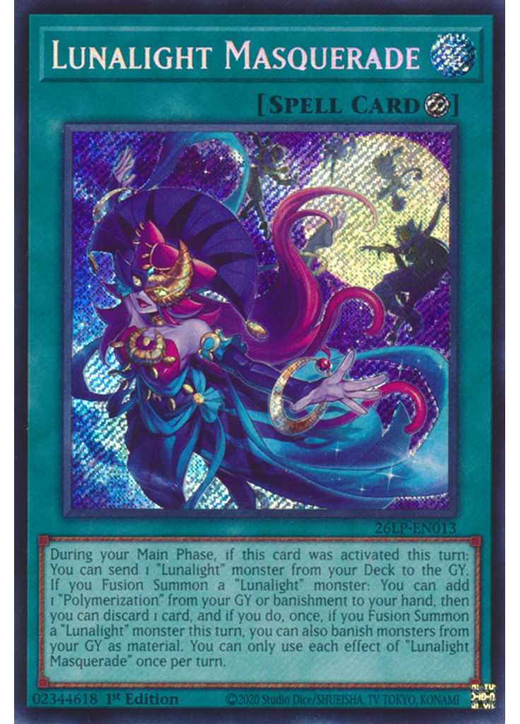 Lunalight Masquerade (Secret Rare 1st Edition)