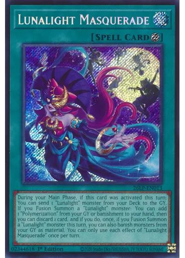Lunalight Masquerade (Secret Rare 1st Edition)