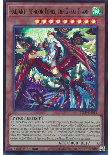 Radiant Typhoon Fonix, the Great Flame