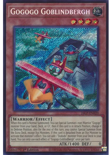Gogogo Goblindbergh (Secret Rare 1st Edition)