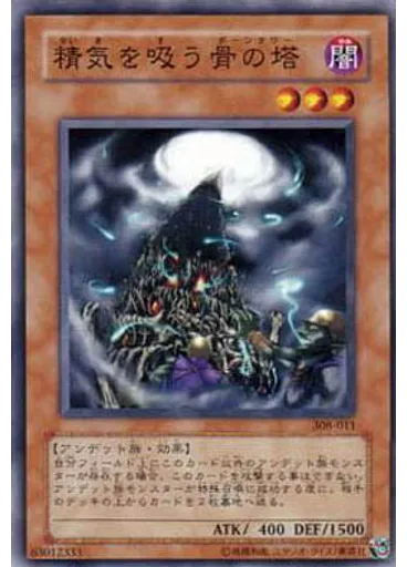 精気を吸う骨の塔