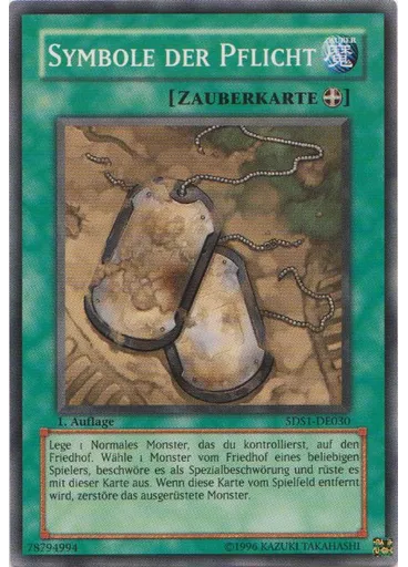 Symbole der Pflicht